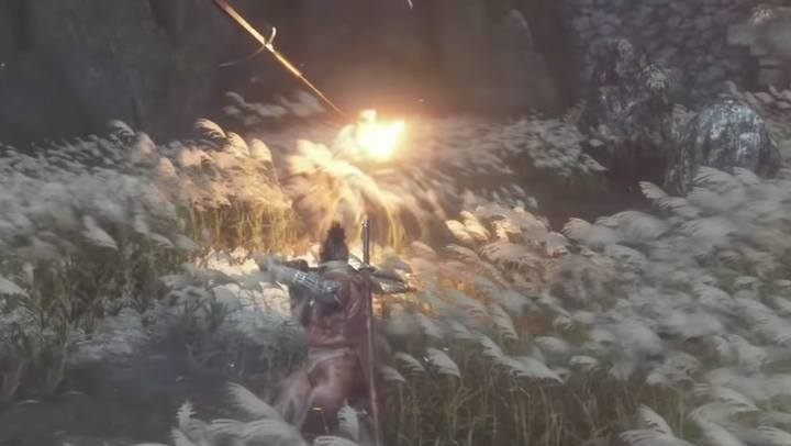 His combo attacks can be used to your benefit, cause he makes a simple cut after he leaps backwards - Genichiro & Isshin, the Sword Saint | Sekiro Shadows Die Twice Boss Fight - Bosses - Sekiro Guide and Walkthrough