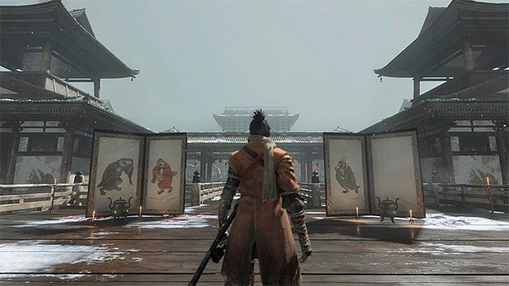 After a short cut-scene you will find yourself in the Halls of Illusion - How to find and kill Folding Screen Monkeys in Sekiro? - FAQ - Sekiro Guide and Walkthrough