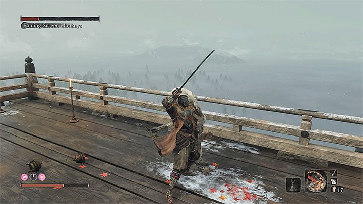 This is the easiest monkey to kill - How to find and kill Folding Screen Monkeys in Sekiro? - FAQ - Sekiro Guide and Walkthrough