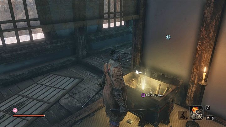 In the new room there is a sculptor idol - Upper Tower - Antechamber - Gourd Seeds | Unique items in Sekiro Shadows Die Twice - Unique items - Sekiro Guide and Walkthrough