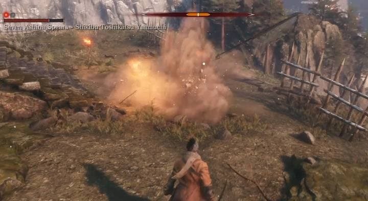 Remember, however, that Mikiri Counter does not protect against the attack type of cut/slash - when you see that the enemy takes the attack to the side, make the dodging / leap back. - Seven Ashina Spears | Sekiro Shadows Die Twice Boss Fight - Bosses - Sekiro Guide and Walkthrough