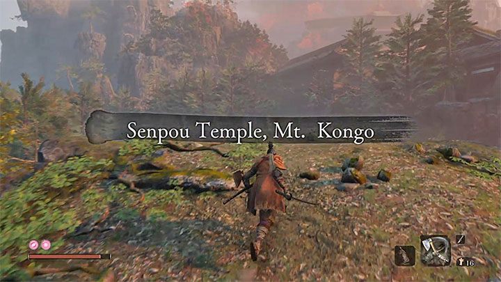 The first Sculptors Idol in Senpou Temple is at the top - How to reach Senpou Temple in Sekiro Shadows Die Twice? - FAQ - Sekiro Guide and Walkthrough