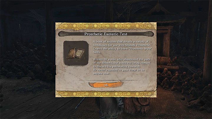 2 - Esoteric Texts (Skill Books) in Sekiro - Basics - Sekiro Guide and Walkthrough