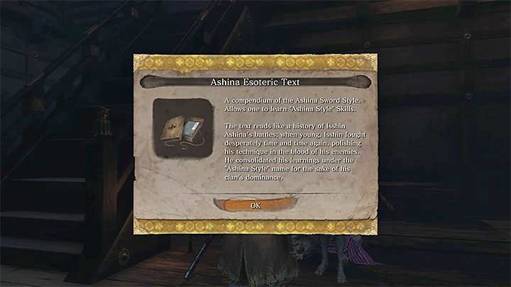 4 - Esoteric Texts (Skill Books) in Sekiro - Basics - Sekiro Guide and Walkthrough