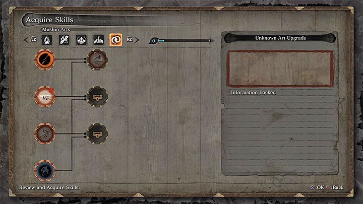 Tengu will give you a new text only when you have unlocked one of the final upgrades for your skills - Esoteric Texts (Skill Books) in Sekiro - Basics - Sekiro Guide and Walkthrough