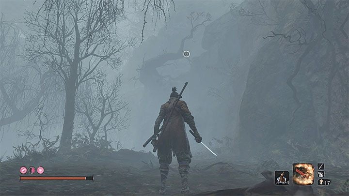 In the second part of the Hidden forest you need to cope with the thick fog, as well as chickens and ghostly opponents - Ashina Depths | Sekiro Shadows Die Twice Walkthrough - Main story - Sekiro Guide and Walkthrough