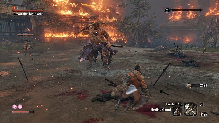 Beads are found in the loot of another boss - Juzou the Drunkard - Prayer Beads | Unique items in Sekiro Shadows Die Twice - Unique items - Sekiro Guide and Walkthrough