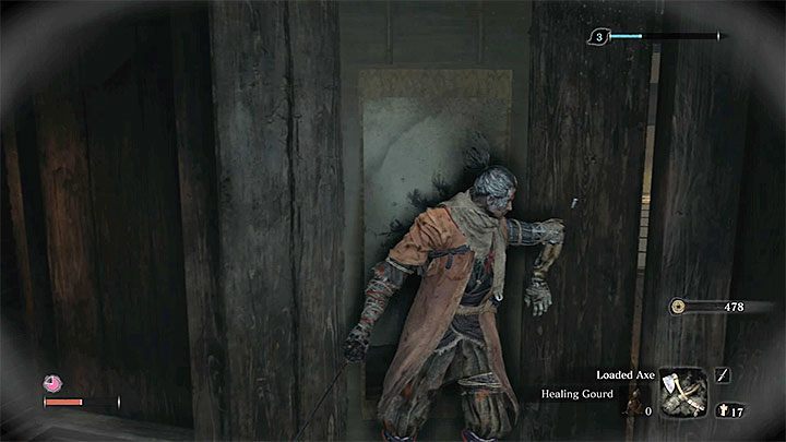 The beads are located inside the building, where he reaches the statue of the sculptor called Hirata Audience Chamber - Prayer Beads | Unique items in Sekiro Shadows Die Twice - Unique items - Sekiro Guide and Walkthrough