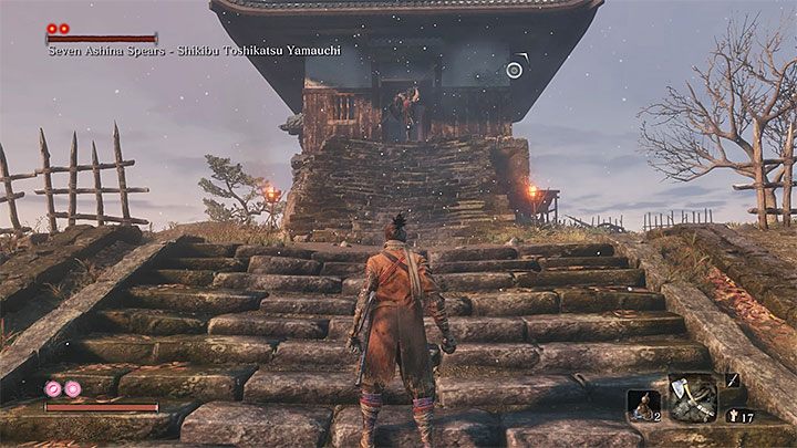 Beads are left behind by a defeated boss - Seven Ashina Spears - Shikibu Toshikatsu Yamauchi - Prayer Beads | Unique items in Sekiro Shadows Die Twice - Unique items - Sekiro Guide and Walkthrough