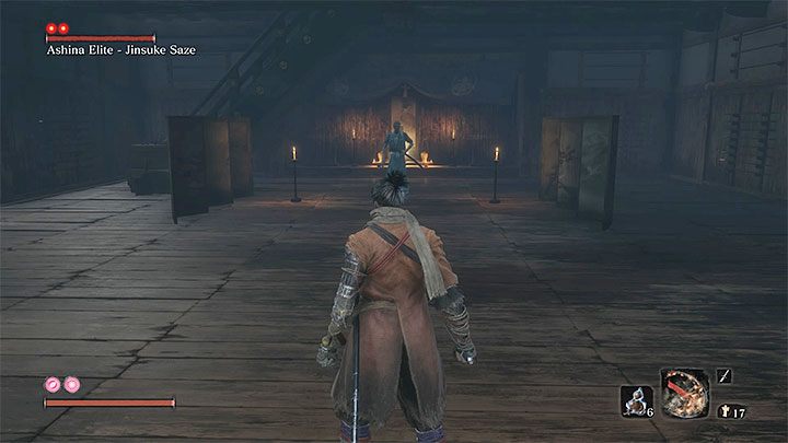 The beads are left behind by a defeated boss - Ashina Elite - Jinsuke Saze - Prayer Beads | Unique items in Sekiro Shadows Die Twice - Unique items - Sekiro Guide and Walkthrough