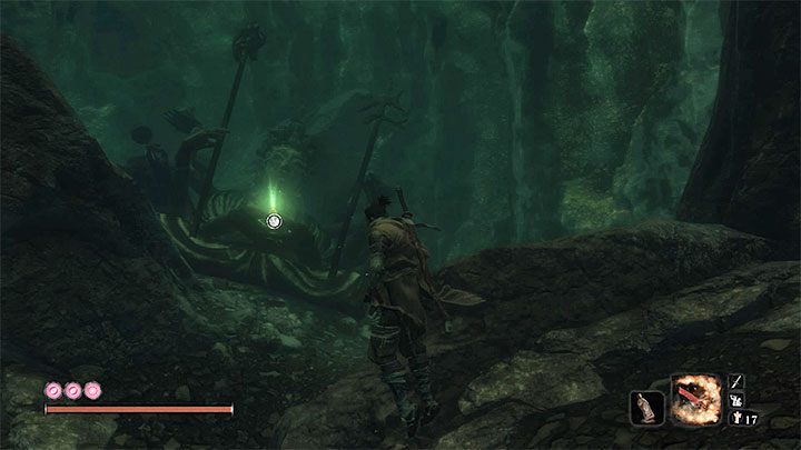 Jump into the water and dive - Prayer Beads | Unique items in Sekiro Shadows Die Twice - Unique items - Sekiro Guide and Walkthrough