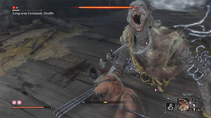 This Bead is dropped by Long-arm Centipede Giraffe, one of the mini-bosses - Prayer Beads | Unique items in Sekiro Shadows Die Twice - Unique items - Sekiro Guide and Walkthrough