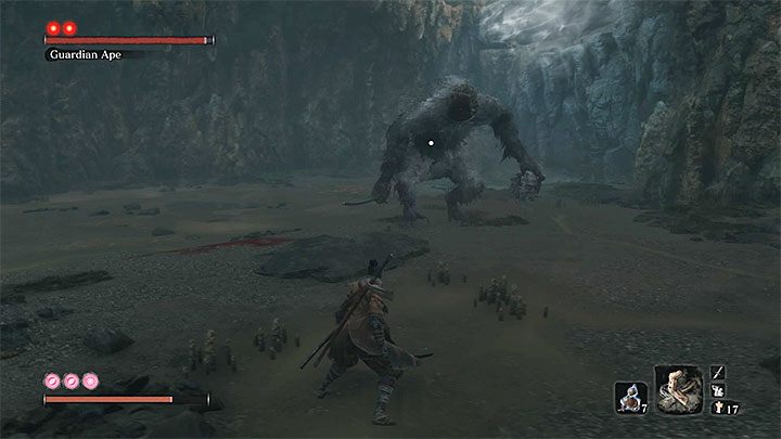 Two sets of beads are dropped by a boss - Undead Guardian Ape - Prayer Beads | Unique items in Sekiro Shadows Die Twice - Unique items - Sekiro Guide and Walkthrough
