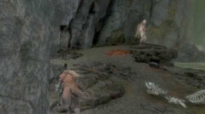 You can sneak behind the enemy or get around him and move deeper into the corridors of the Depths. - Shinobi Eyes Shirahagi | Sekiro Shadows Die Twice Boss Fight - Bosses - Sekiro Guide and Walkthrough