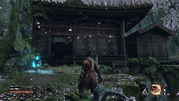 Reach Palace Grounds Sculptors Idol and stop exploring the Fountainhead Palace for a moment - Return | Sekiro Shadows Die Twice endings - Game Endings - Sekiro Guide and Walkthrough