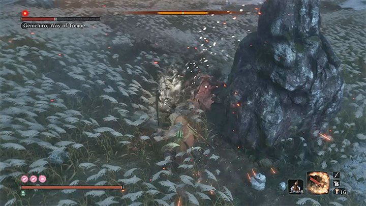 The first out of the two final bosses is Genichiro, Way of Tomoe - Return | Sekiro Shadows Die Twice endings - Game Endings - Sekiro Guide and Walkthrough