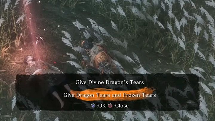 Once both bosses are dead, approach Kuro - Return | Sekiro Shadows Die Twice endings - Game Endings - Sekiro Guide and Walkthrough