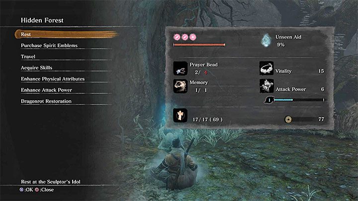Go back to the Sculptors Idol by following the same path - XP and Gold Farming in Sekiro Shadows Die Twice - Basics - Sekiro Guide and Walkthrough
