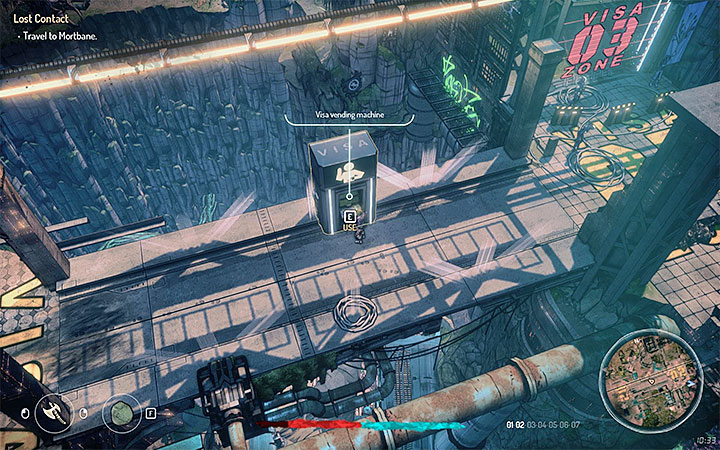 This pill can be bought from one of the vending machines located near the security checkpoint level 3 - How do I get better visas? - FAQ - Seven The Days Long Gone Game Guide