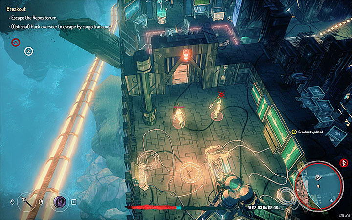 Biomancers are attacking Repositorum but your first problem is that there are two of them in Savaashs cell - Memory Lane | Walkthrough | Main quest - Main Quests - Seven The Days Long Gone Game Guide