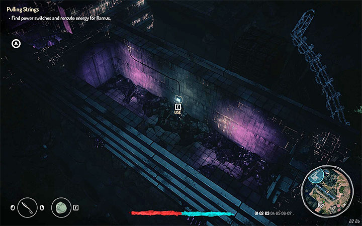 You must climb onto consecutive ledges, in order to reach the large building in the quarantine zone - How to escape Mortbane? - FAQ - Seven The Days Long Gone Game Guide