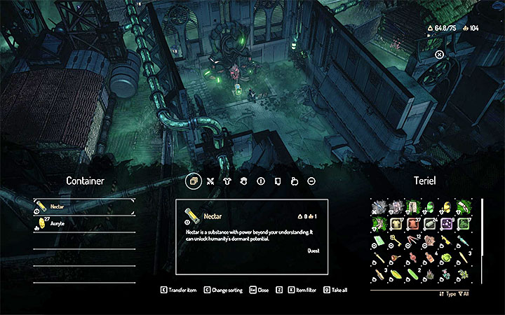 Collecting Nectar vials allows you to fill Skill Chip slots - Where to find Nectar and what are its uses? - FAQ - Seven The Days Long Gone Game Guide