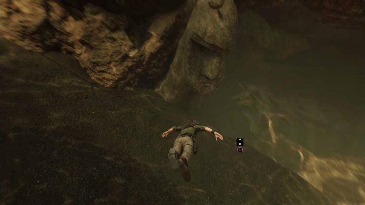 After swimming to the other side you have to find a large stone statue representing the head - Quechua monoliths in Shadow of the Tomb Raider Game - Monoliths - Shadow of the Tomb Raider Game Guide