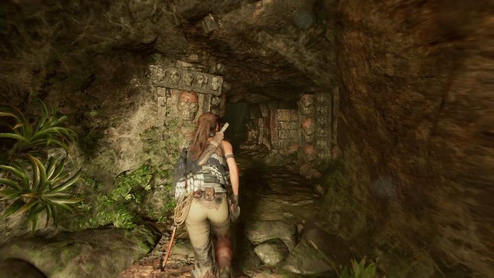 At the top you will find the entrance to the cave - Crypts in The Hidden City in Shadow of the Tomb Raider - Crypts - Shadow of the Tomb Raider Game Guide