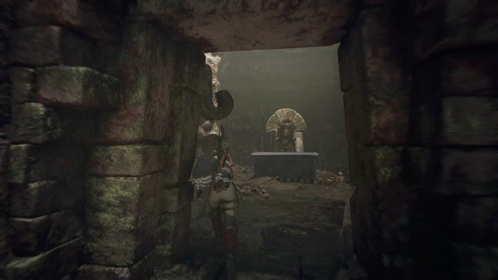 In the next room you have to get to the top of the rocks - there you will see the sarcophagus - Crypts in The Hidden City in Shadow of the Tomb Raider - Crypts - Shadow of the Tomb Raider Game Guide