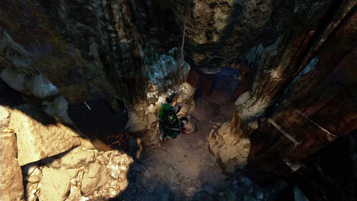 After entering the crypt you will find yourself on a climbing wall - Crypts in The Hidden City in Shadow of the Tomb Raider - Crypts - Shadow of the Tomb Raider Game Guide