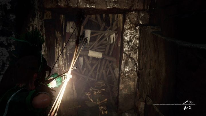 Follow the cave along the left wall - Crypts in The Hidden City in Shadow of the Tomb Raider - Crypts - Shadow of the Tomb Raider Game Guide