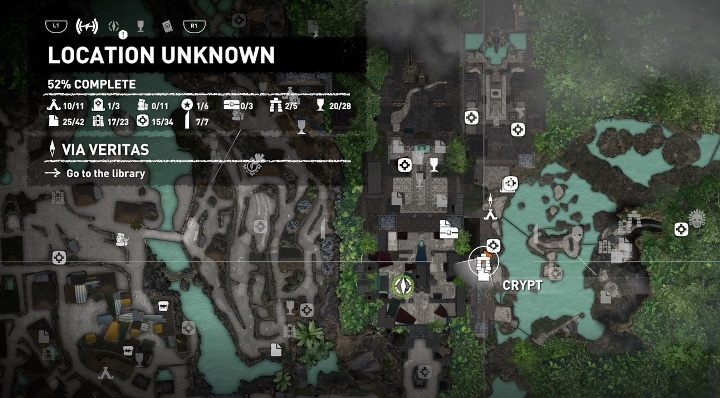 The fourth crypt in The Hidden City can be found in the eastern part of the city - Crypts in The Hidden City in Shadow of the Tomb Raider - Crypts - Shadow of the Tomb Raider Game Guide