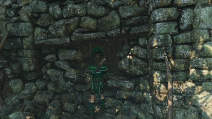 To enter the crypt you have to squeeze through a hole in a stone wall - Crypts in The Hidden City in Shadow of the Tomb Raider - Crypts - Shadow of the Tomb Raider Game Guide