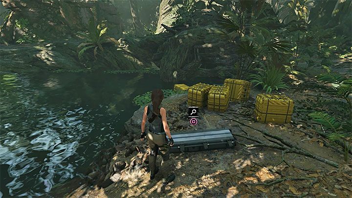 Now you can reach the place, where the cargo was dropped - How to get the knife, bow, and axe back in Shadow of the Tomb Raider? - FAQ - Shadow of the Tomb Raider Game Guide