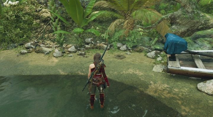 The second hideout (2) is right next to the Jungle Cliffs camp - Treasures, Relics, and Documents in Kuwaq Yaku | Secrets in SotTR - Kuwaq Yaku - Shadow of the Tomb Raider Game Guide