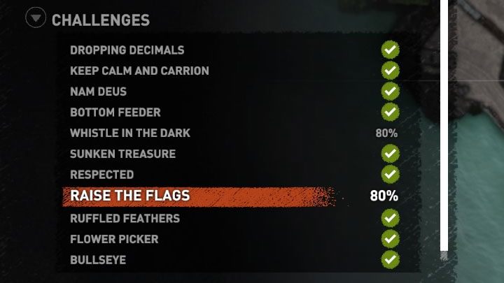 Your progress can also be followed on the side missions tab - Up to the Challenge trophy in Shadow of the Tomb Raider - Trophy Guide - Shadow of the Tomb Raider Game Guide