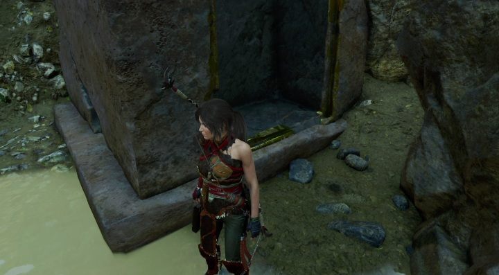 The thirteenth cache (13) can be found when you are dealing with one of the monoliths - Chests and survivalist cache in The Hidden City | Secrets in SotTR - The Hidden City - Shadow of the Tomb Raider Game Guide