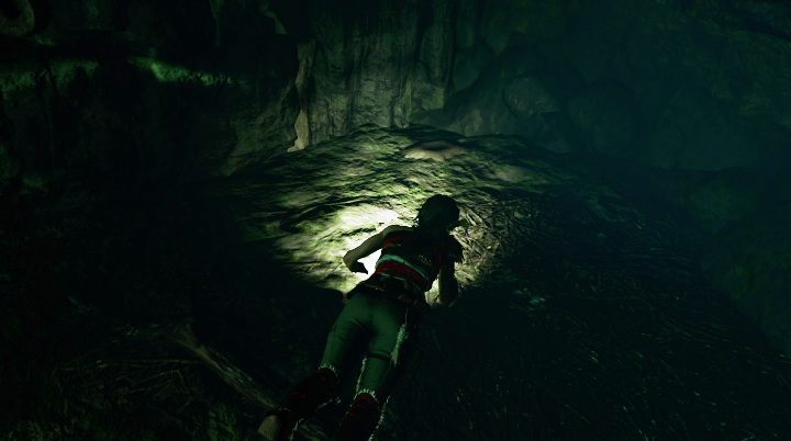 The sixth cache (6) is under water, near Ossuary campsite - Chests and survivalist cache in The Hidden City | Secrets in SotTR - The Hidden City - Shadow of the Tomb Raider Game Guide