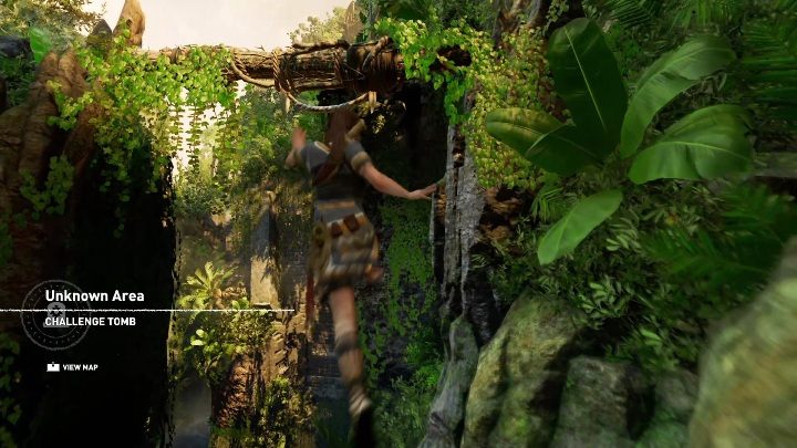 To get to Temple of the Sun you have to break through the entrance with your axe - Challenge Tombs - The Hidden City in Shadow of the Tomb Raider - Challenge Tombs - Shadow of the Tomb Raider Game Guide