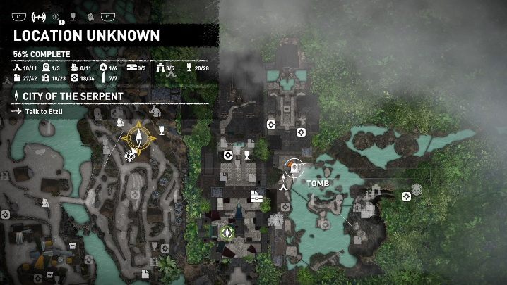 Ancient Aqueduct is a tomb located near Upper City - Challenge Tombs - The Hidden City in Shadow of the Tomb Raider - Challenge Tombs - Shadow of the Tomb Raider Game Guide