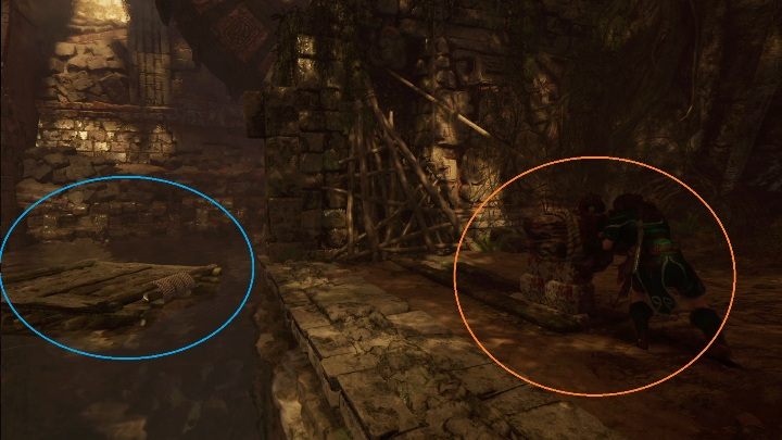 Your first task will be to start the machine on the right side of the cave - Challenge Tombs - The Hidden City in Shadow of the Tomb Raider - Challenge Tombs - Shadow of the Tomb Raider Game Guide