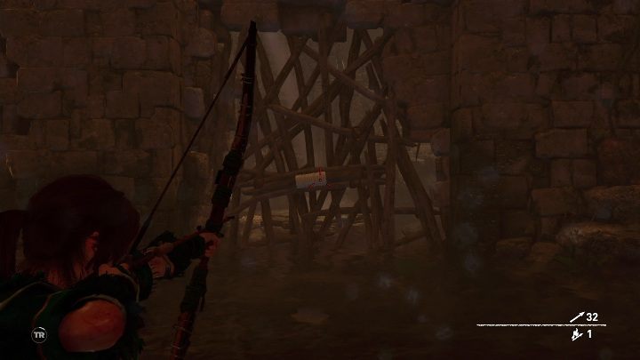 While underwater you have to open the gate, again with the help of your axe - Challenge Tombs - The Hidden City in Shadow of the Tomb Raider - Challenge Tombs - Shadow of the Tomb Raider Game Guide