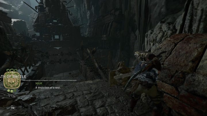 On the other side you have to use a machine - Challenge Tombs - The Hidden City in Shadow of the Tomb Raider - Challenge Tombs - Shadow of the Tomb Raider Game Guide