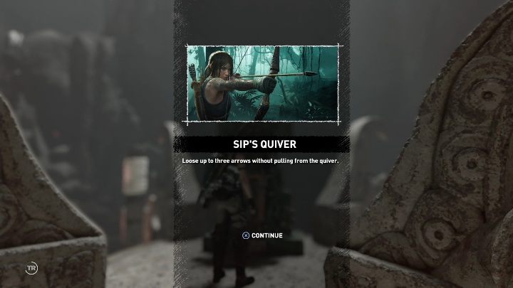 From this challenge tomb you will get the ability of Sips Quiver - Challenge Tombs - The Hidden City in Shadow of the Tomb Raider - Challenge Tombs - Shadow of the Tomb Raider Game Guide