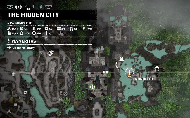 Youll find Yucatecs second monolith in The Hidden City as you go through the storyline - Yucatec monoliths in Shadow of the Tomb Raider Game - Monoliths - Shadow of the Tomb Raider Game Guide