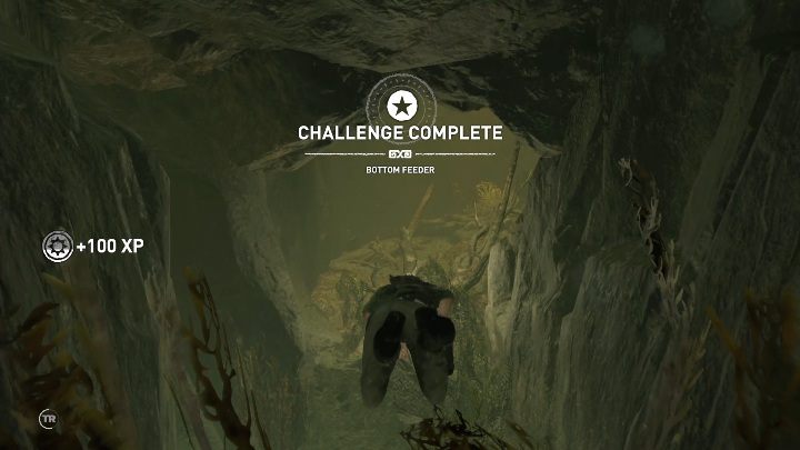 To get to the crypt you have to dive in a water reservoir and swim along the rocks - Kuwaq Yaku in Shadow of the Tomb Raider Game - Crypts - Shadow of the Tomb Raider Game Guide