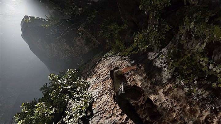 You have to start by getting Lara out of the trap - just press the interaction button several times and hold the knob leaning up while your character moves towards the exit - Prologue and The Town in Cozumel - A Faint Light; In the Shadows - Cozumel - Shadow of the Tomb Raider Game Guide