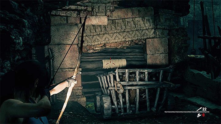 Jump to further hanging structures with large bells - Investigating the temple ruins in Cozumel - Hunters Moon - Cozumel - Shadow of the Tomb Raider Game Guide