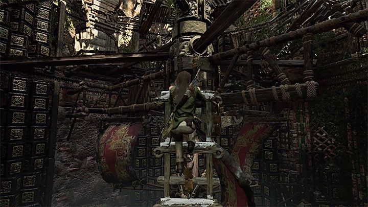 Approach the rotating central structure - Completing the Trial of the Eagle - Path to the Hidden City - Trial of the Eagle - Shadow of the Tomb Raider Game Guide
