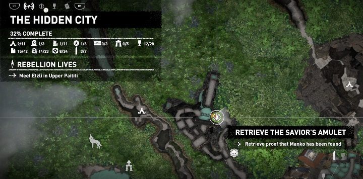 You need to get to a sarcophagus in order to acquire the Saviors Amulet - The Hidden City side quests in Shadow of the Tomb Raider - Side Quests - Shadow of the Tomb Raider Game Guide